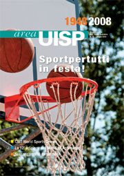 La copertina di Area Uisp n. 5 (giugno 2008)